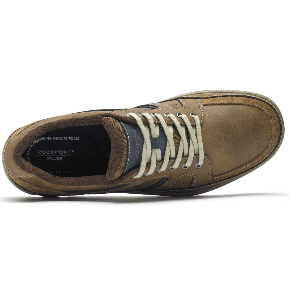 Rockport Singapore Mens Sneakers - Get Your Kicks Mudguard Blucher Brown - TJ4957368